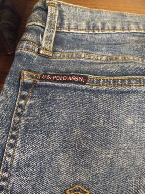 U.S. Polo Assn. Light Blue Relaxed Fit Jeans